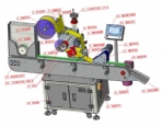 Automatic Labelling Machine for 300ml Silicone PU Sealant Cartridge